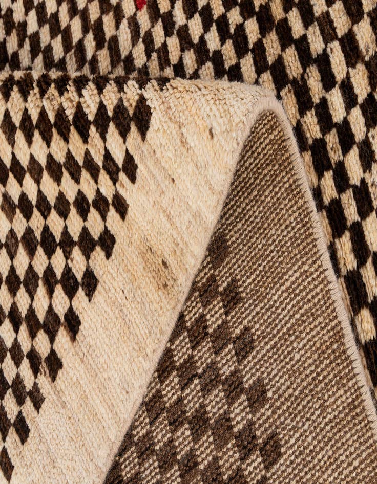 Detail image of 3' 9 x 6'  Hand Knotted Darya Wool Rug