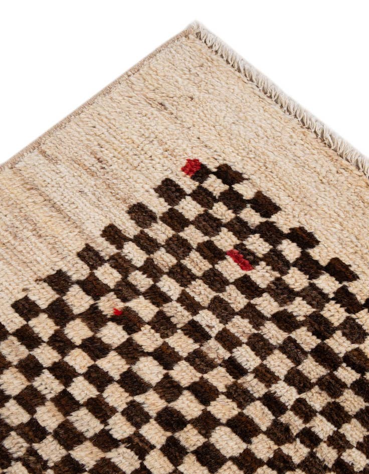 Detail image of 3' 9 x 6'  Hand Knotted Darya Wool Rug