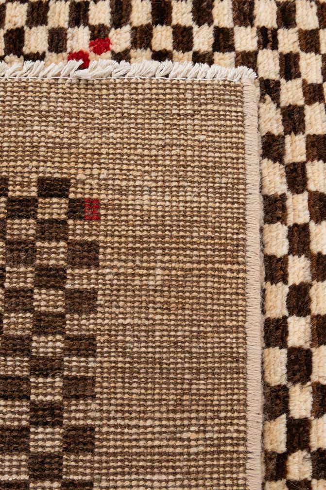 3' 9 x 6' Hand Knotted Darya Wool Rug