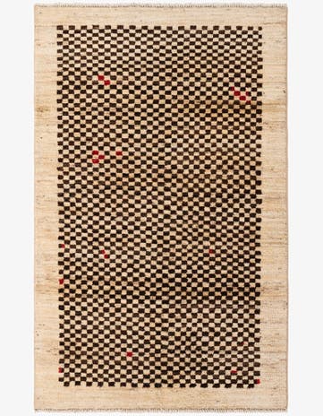 3' 9 x 6' Hand Knotted Darya Wool Rug