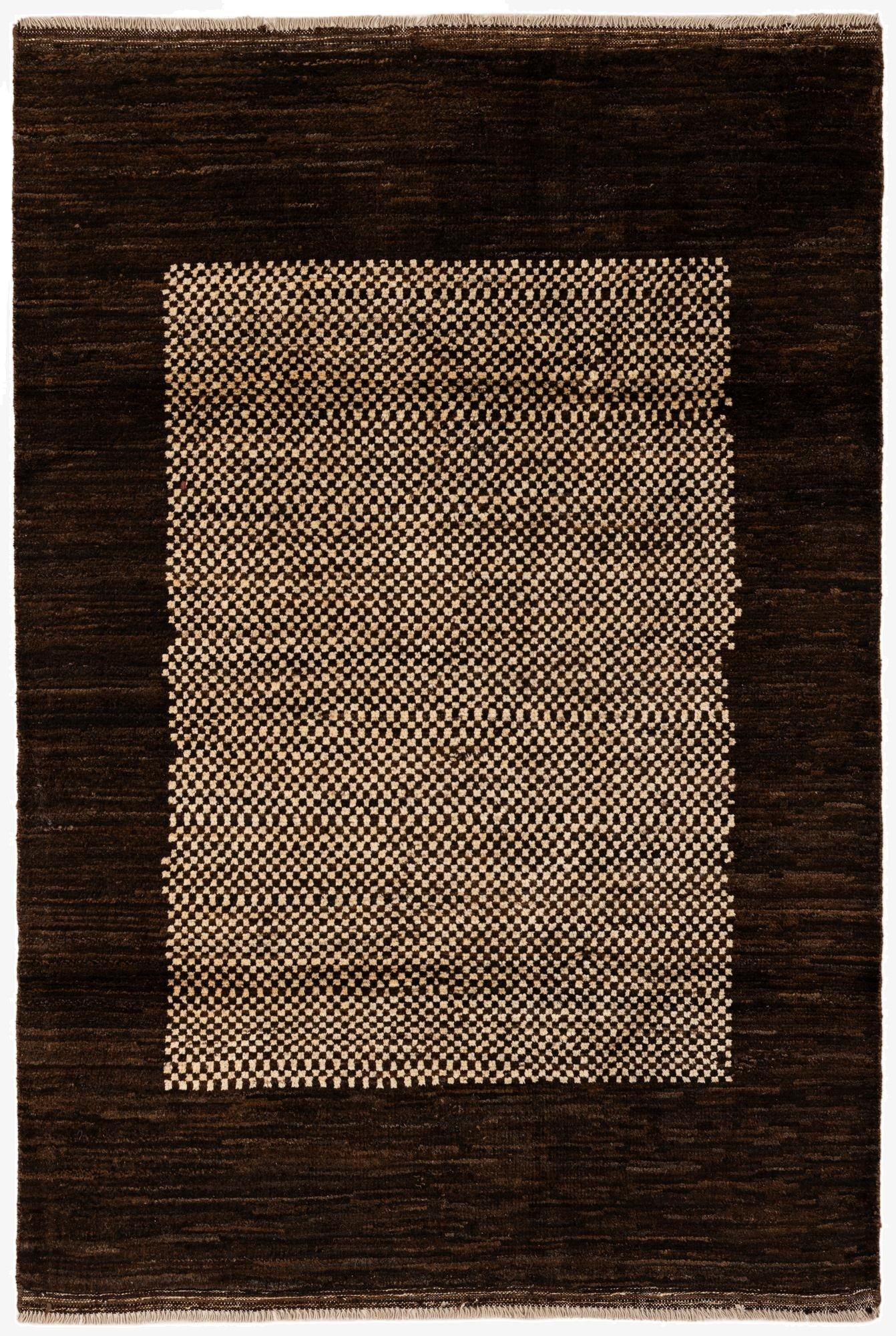 4' x 5' 9  Hand Knotted Darya Wool Rug