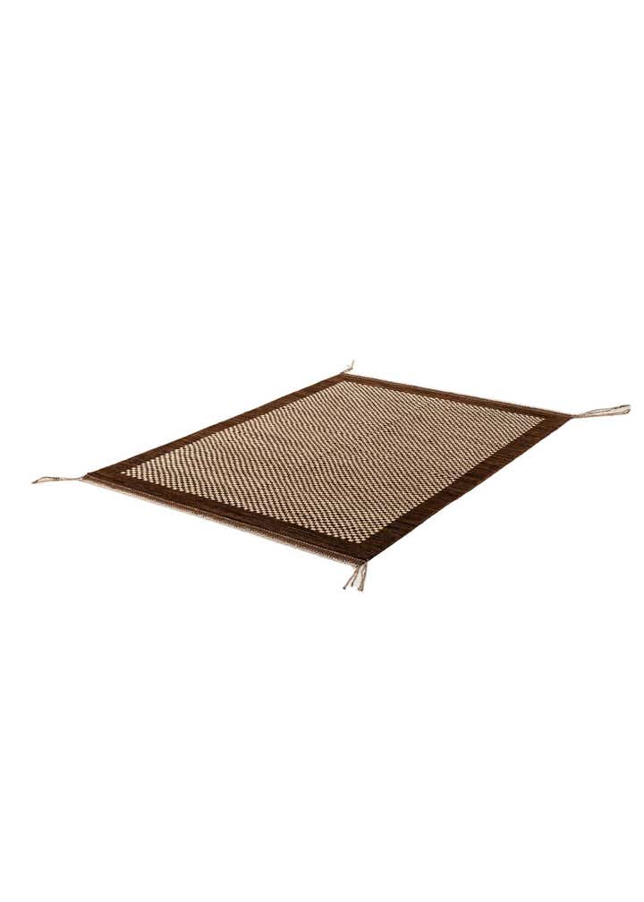 4' 10 x 6' 8 Hand Knotted Moroccan Wool Rug