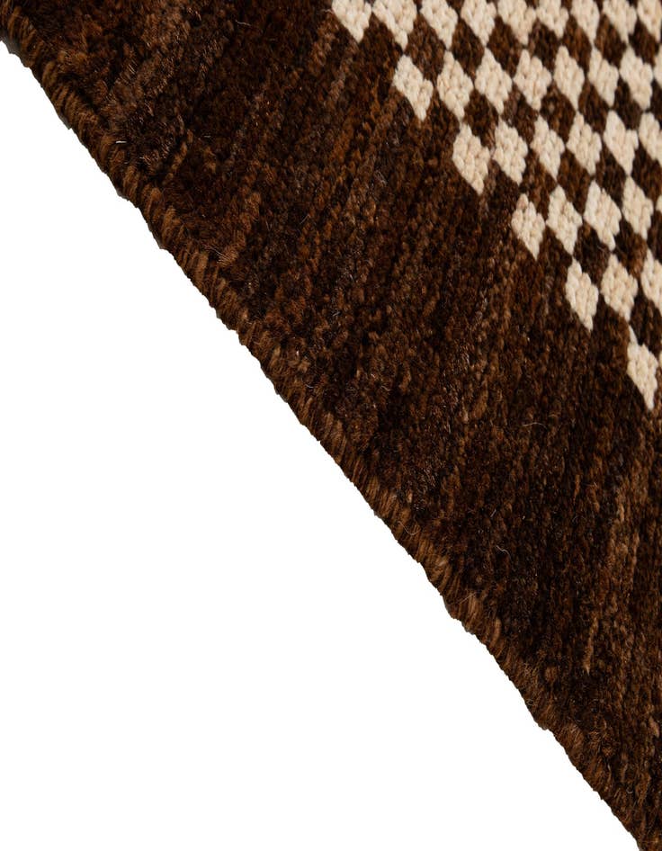 Detail image of 4' 10 x 6' 8  Hand Knotted Moroccan Wool Rug