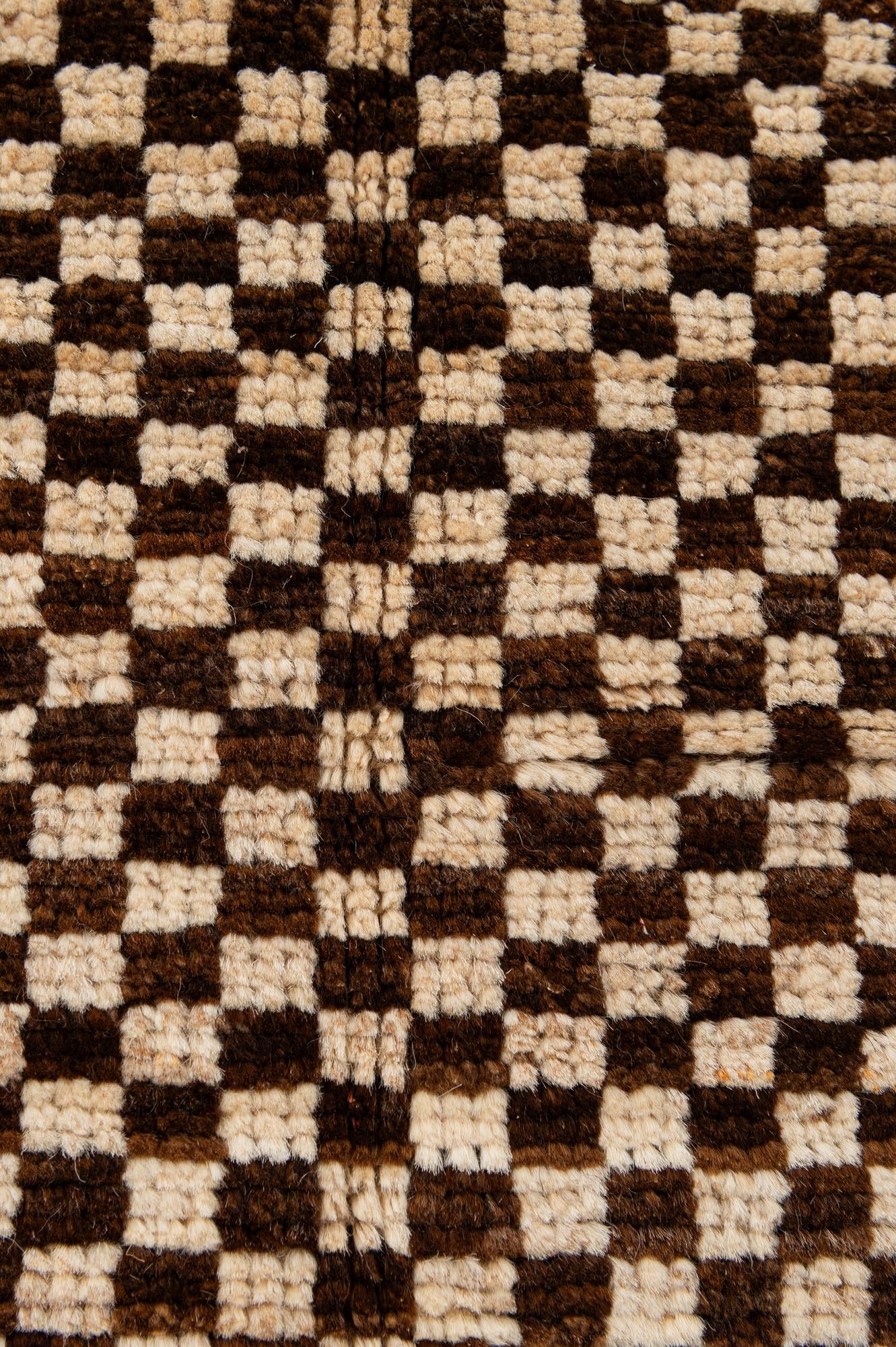 4' 10 x 6' 8 Hand Knotted Moroccan Wool Rug