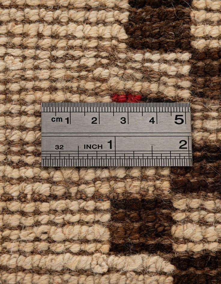 Detail image of 4' 11 x 6' 4  Hand Knotted Moroccan Wool Rug