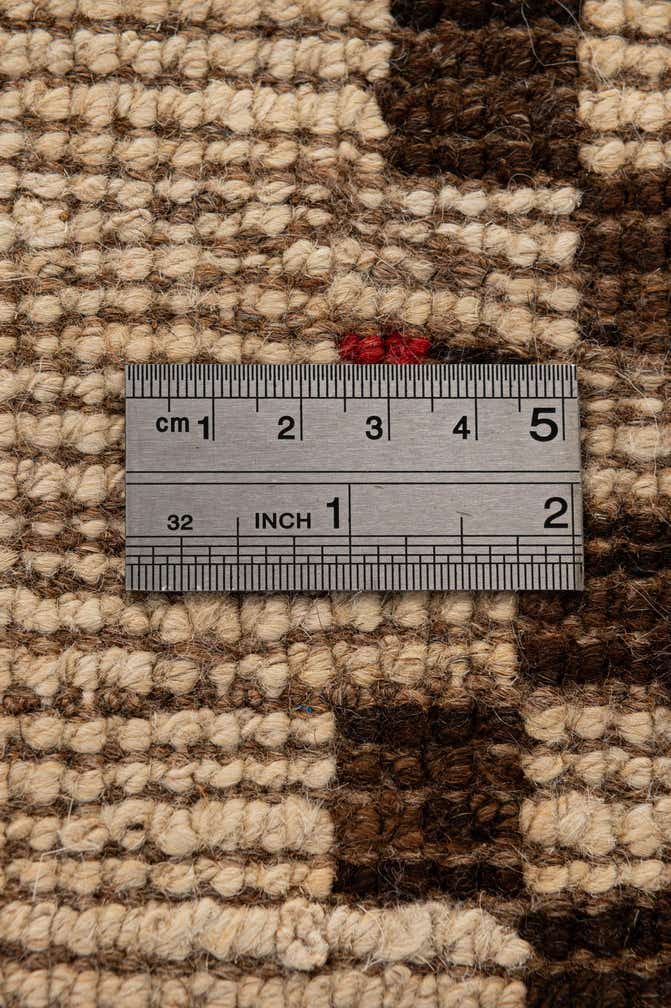 4' 11 x 6' 4 Hand Knotted Moroccan Wool Rug