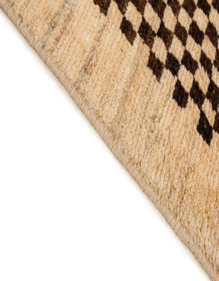 Detail image of 4' 11 x 6' 4  Hand Knotted Moroccan Wool Rug