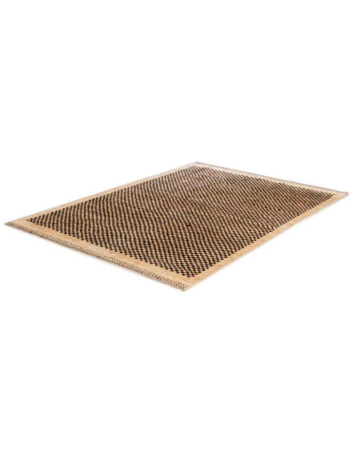 5' 8 x 8' Hand Knotted Moroccan Wool Rug