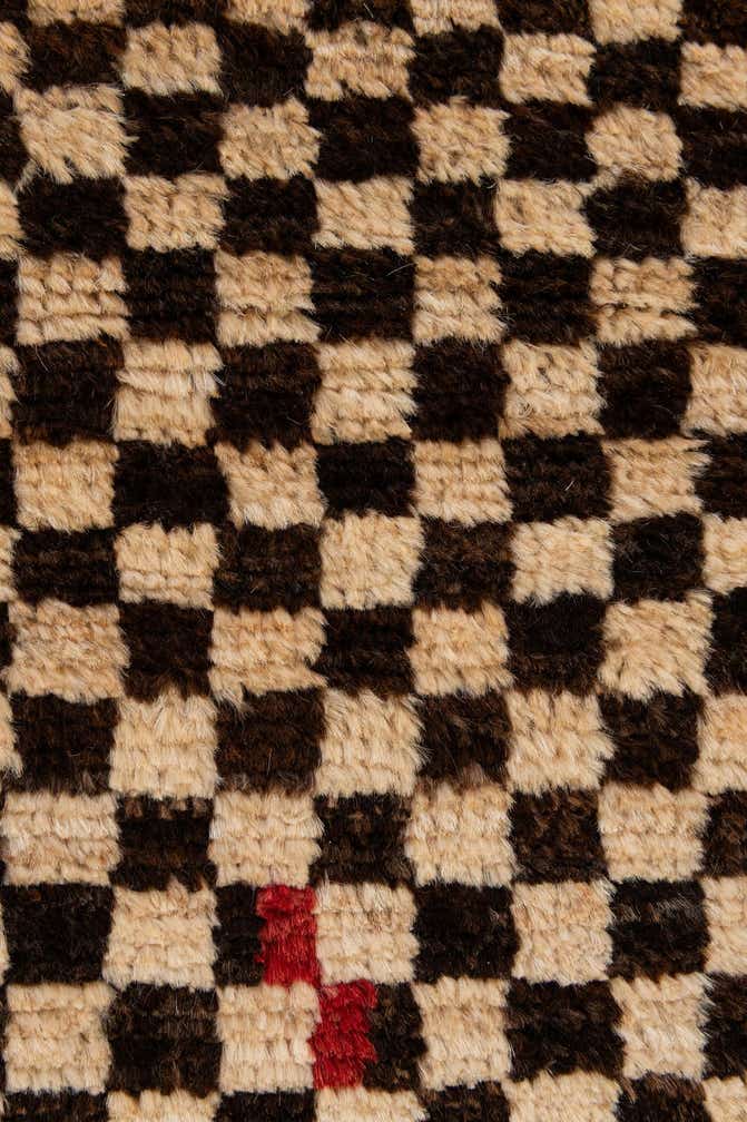 5' 8 x 8' Hand Knotted Moroccan Wool Rug