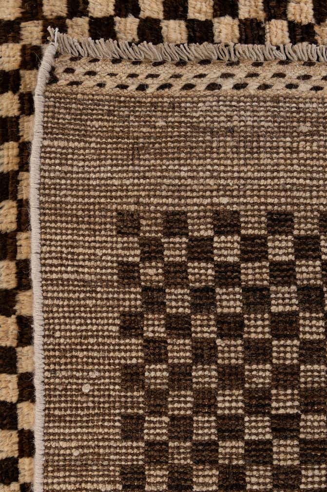 5' 8 x 8' Hand Knotted Moroccan Wool Rug