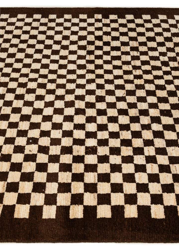 5' 7 x 7' 9 Hand Knotted Moroccan Wool Rug