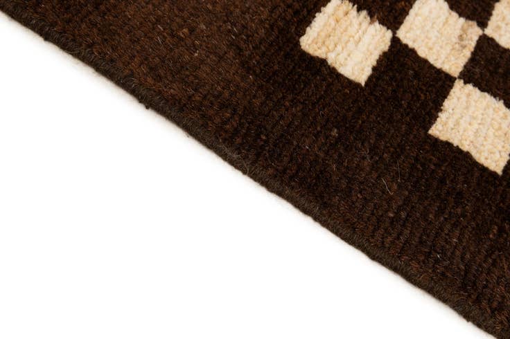 Detail image of 5' 7 x 7' 9 Hand Knotted Moroccan Wool Rug