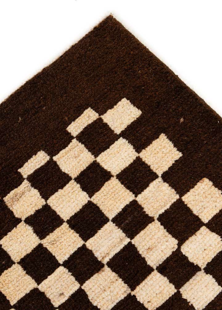 5' 7 x 7' 9 Hand Knotted Moroccan Wool Rug