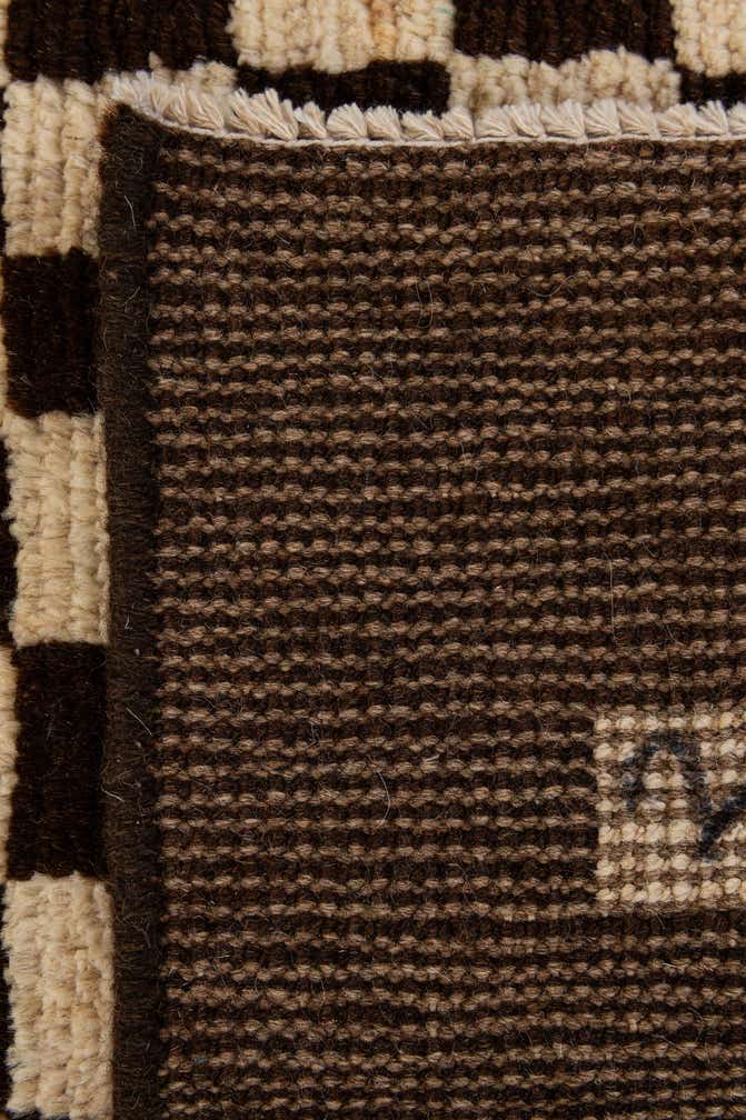 5' 7 x 7' 9 Hand Knotted Moroccan Wool Rug