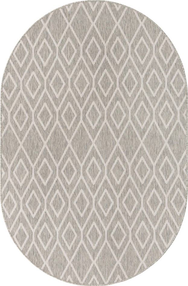 Detail image of 5' 3 x 8' Easy-Clean Jill Zarin Turks and Caicos Indoor / Outdoor Oval Rug