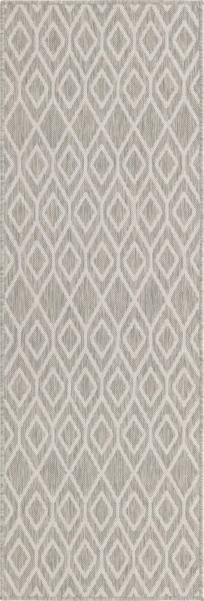 2' x 6' Easy-Clean Jill Zarin Turks and Caicos Indoor / Outdoor Runner Rug