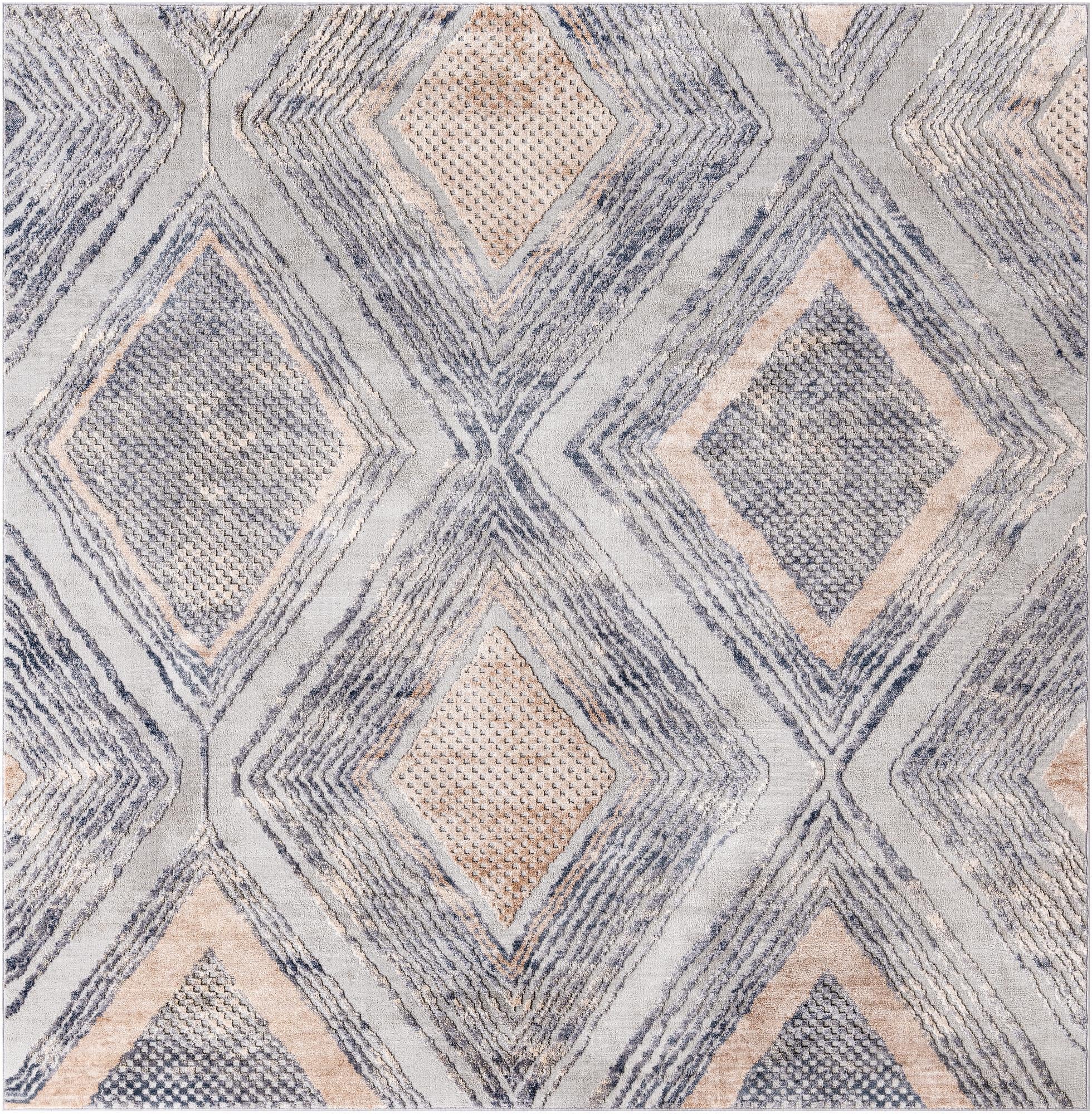 7' 10 x 7' 10 Caspian Square Rug
