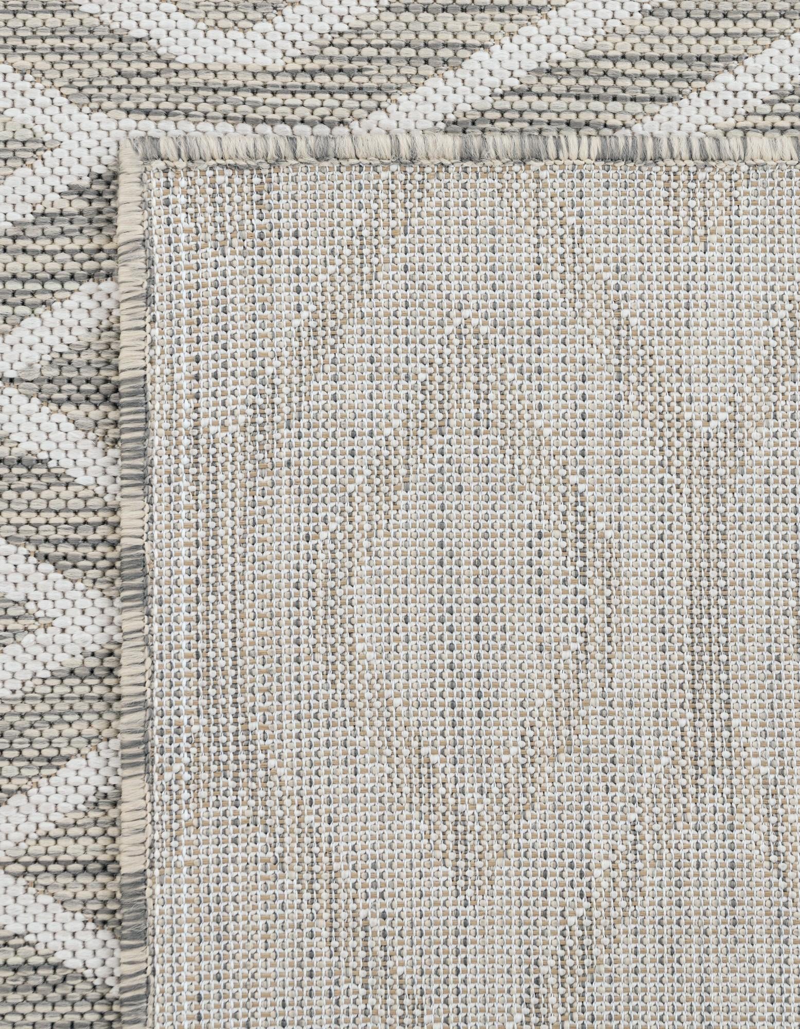 7' 10 x 7' 10 Easy-Clean Jill Zarin Turks and Caicos Indoor / Outdoor Square Rug
