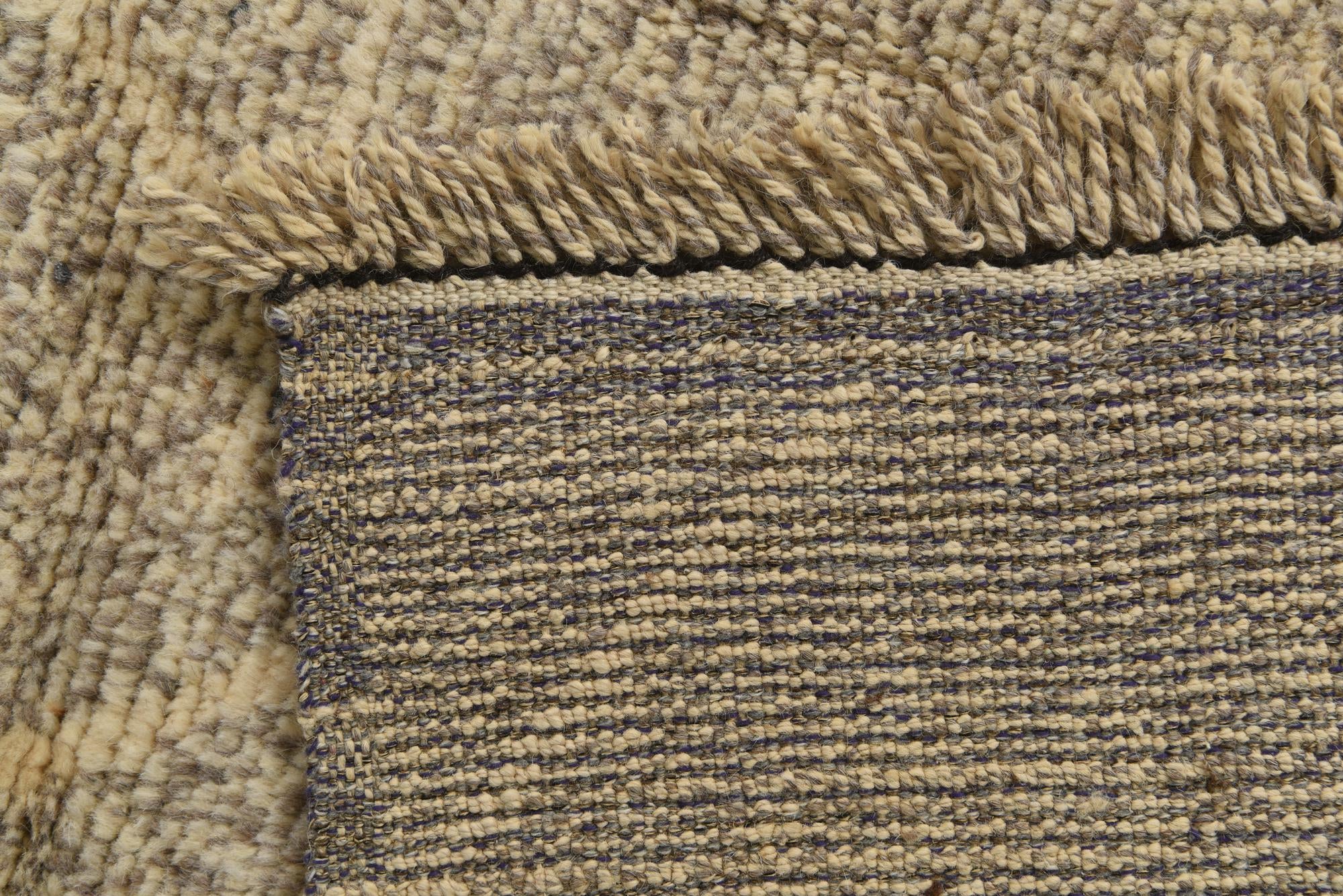 5' 9 x 9' 4 Hand Knotted Moroccan Wool Rug