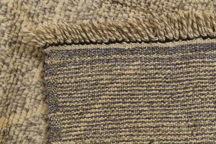 5' 9 x 9' 4 Hand Knotted Moroccan Wool Rug