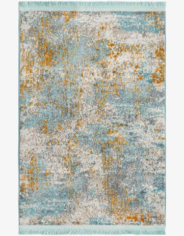 Cream Blue Paragon Rug