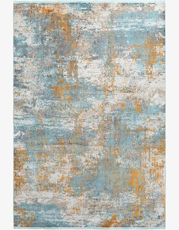 Cream Blue Paragon Rug