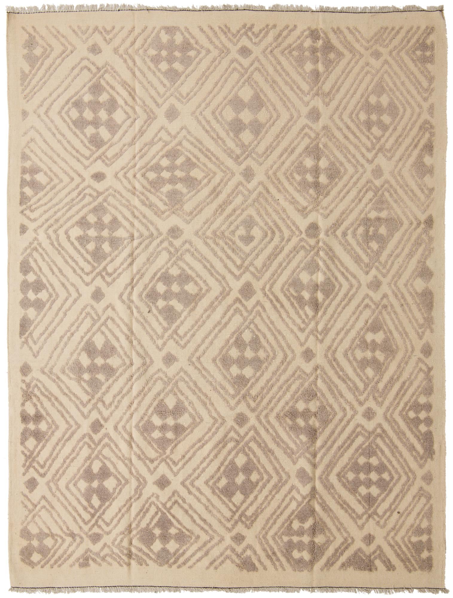 9' x 12' 1 Hand Knotted Darya Wool Rug