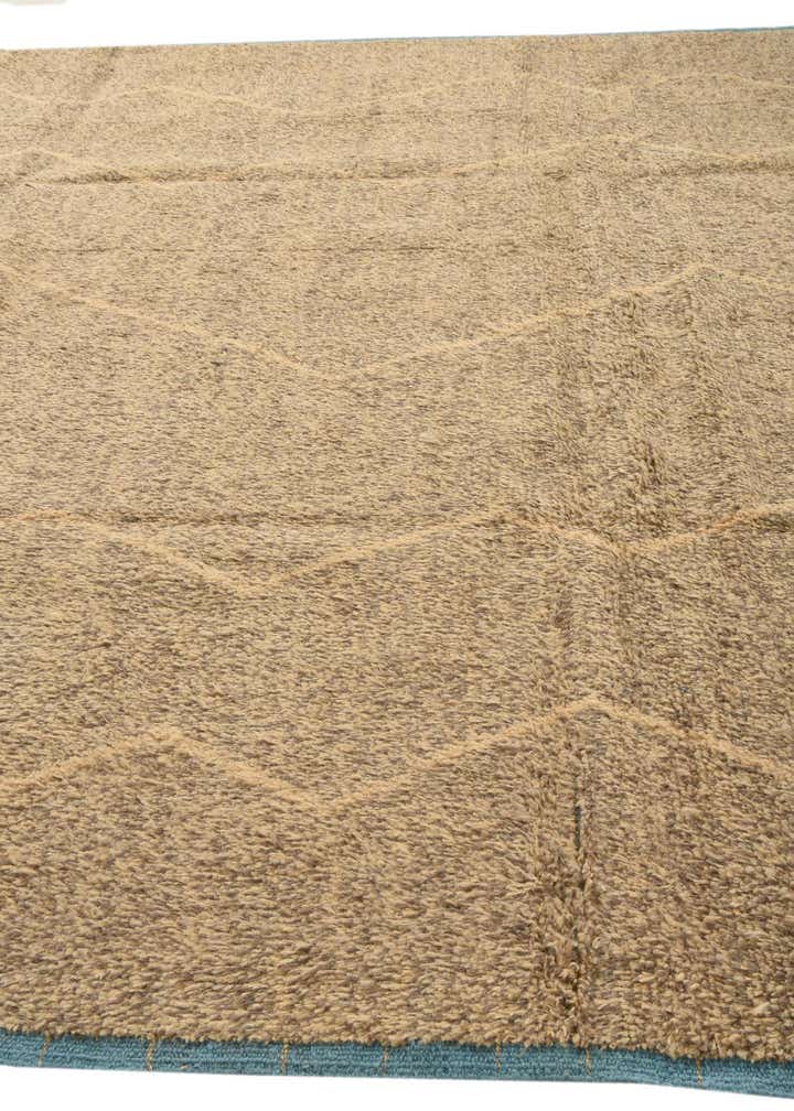 9' 2 x 12' 6 Hand Knotted Moroccan Wool Rug