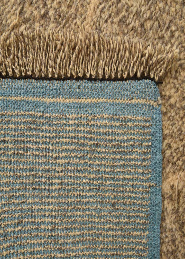 9' 2 x 12' 6 Hand Knotted Moroccan Wool Rug