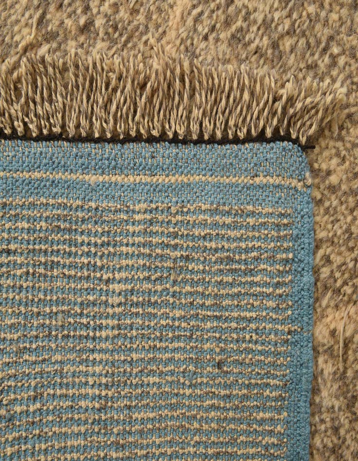 Detail image of 9' 2 x 12' 6  Hand Knotted Moroccan Wool Rug