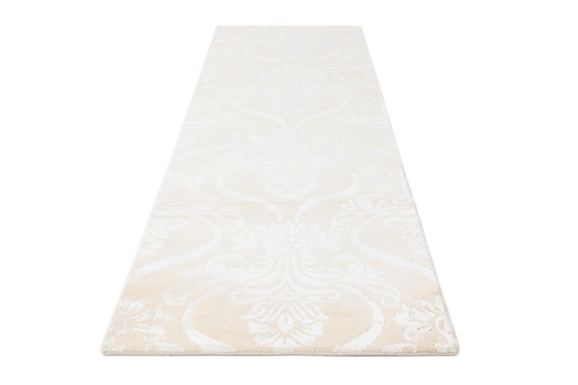 2' 9 x 10' Hand Knotted Darya Wool Runner Rug