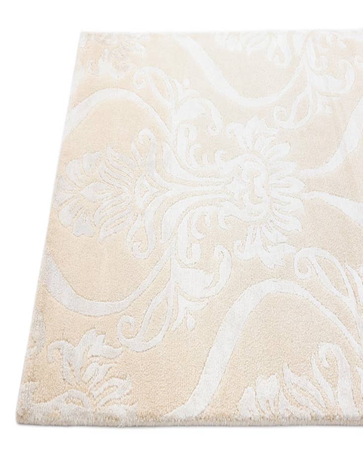 Detail image of 2' 9 x 10'  Hand Knotted Darya Wool Runner Rug