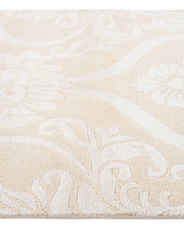 Detail image of 2' 9 x 10'  Hand Knotted Darya Wool Runner Rug