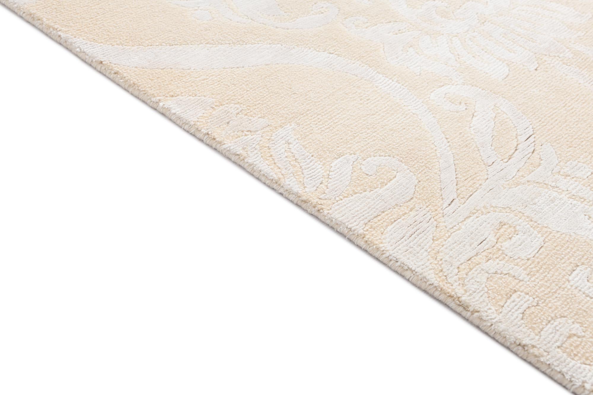 2' 9 x 10' Hand Knotted Darya Wool Runner Rug