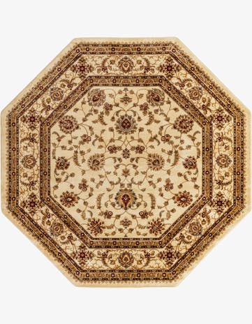 Cream Aditi Octagon Rug