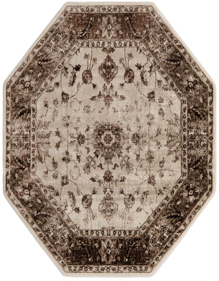  6' x 6' Himalaya Octagon Rug