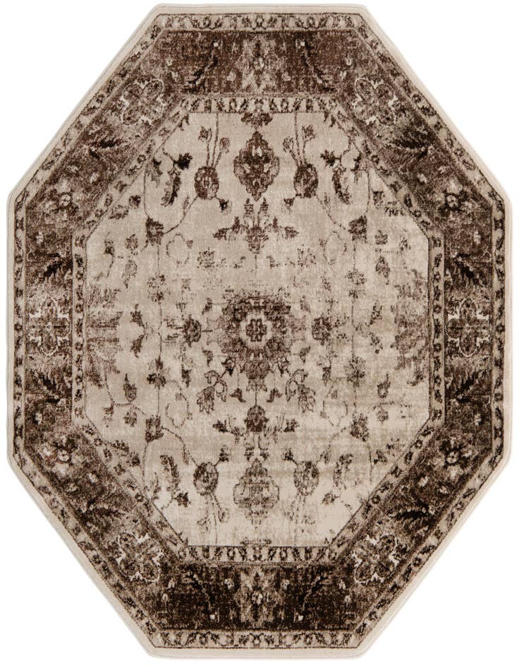 Detail image of 6' x 6' Himalaya Octagon Rug