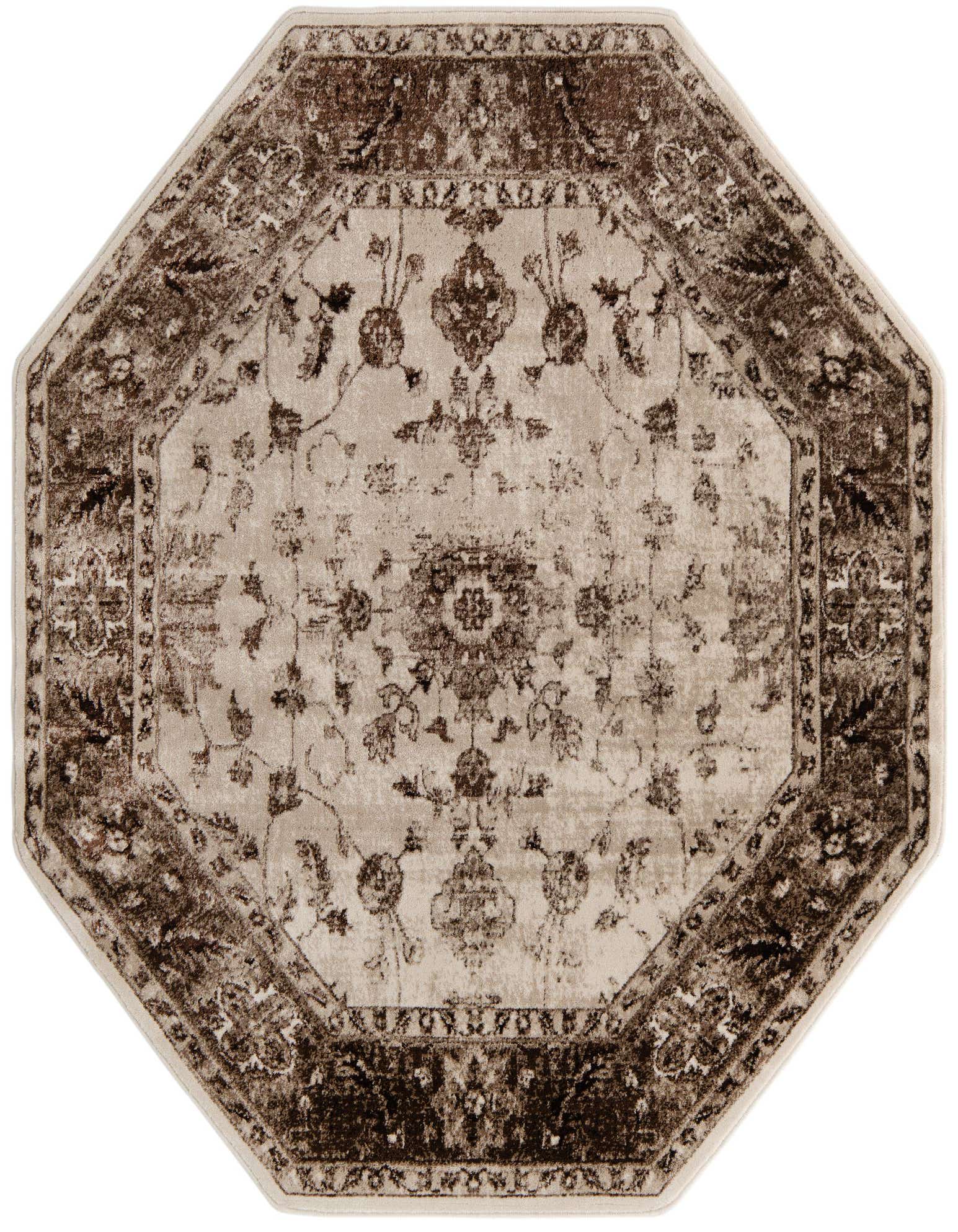 Primary image  6' x 6' Nepal Octagon Rug