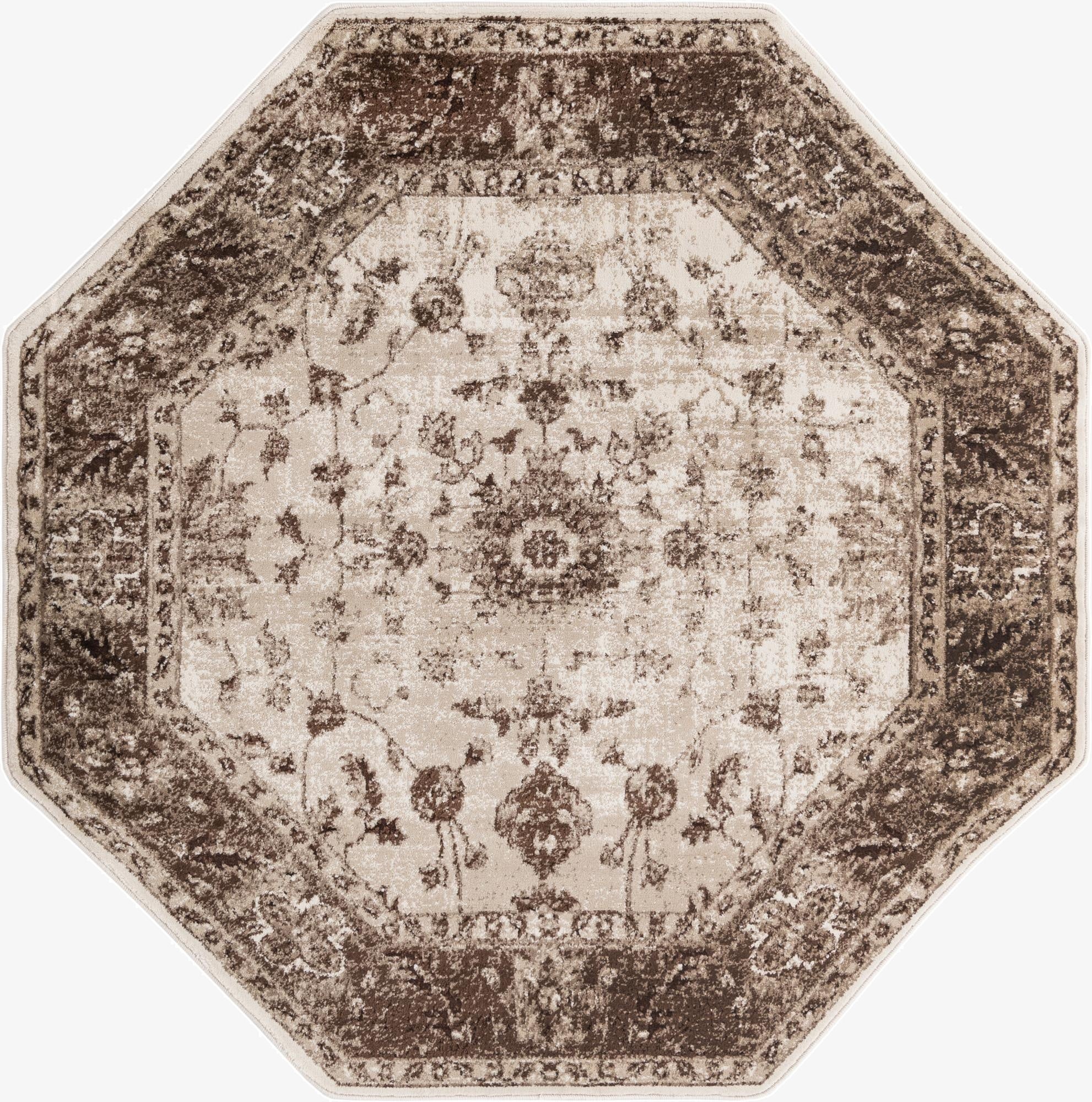 5' 3 x 5' 3 Nepal Octagon Rug