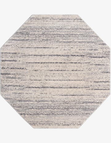 Cream Oasis Octagon Rug