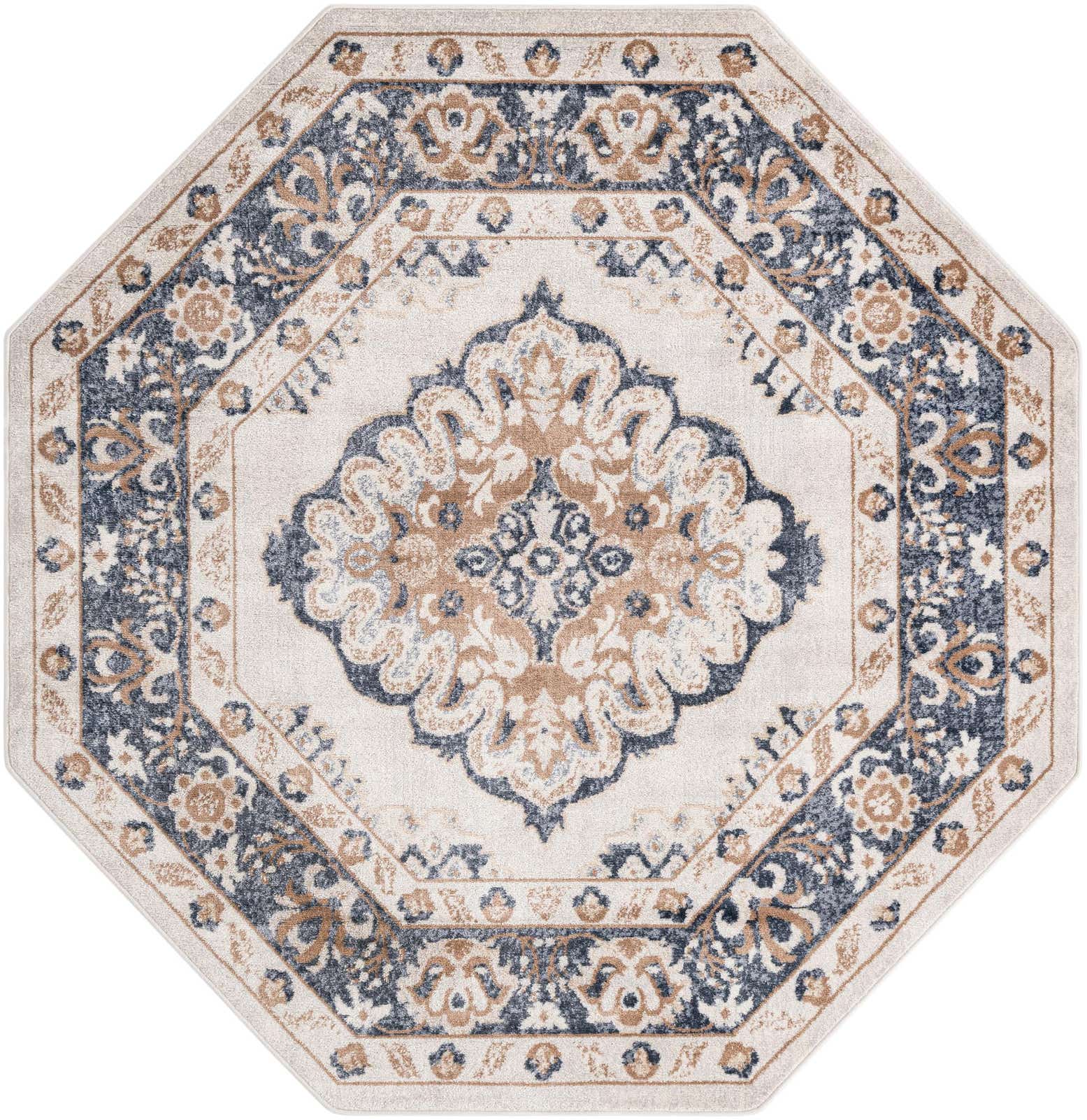 7' x 7' Oxford Octagon Rug