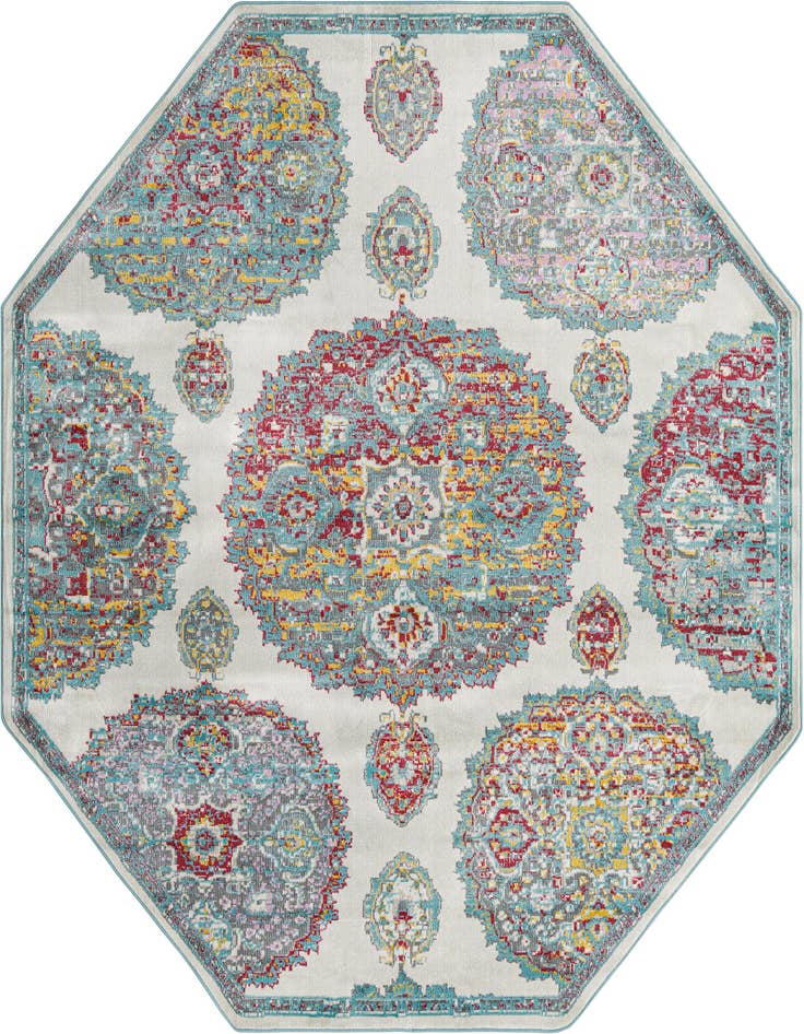 Detail image of 6' x 6' Paragon Octagon Rug