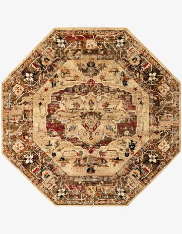 8' x 8' Saturn Octagon Rug