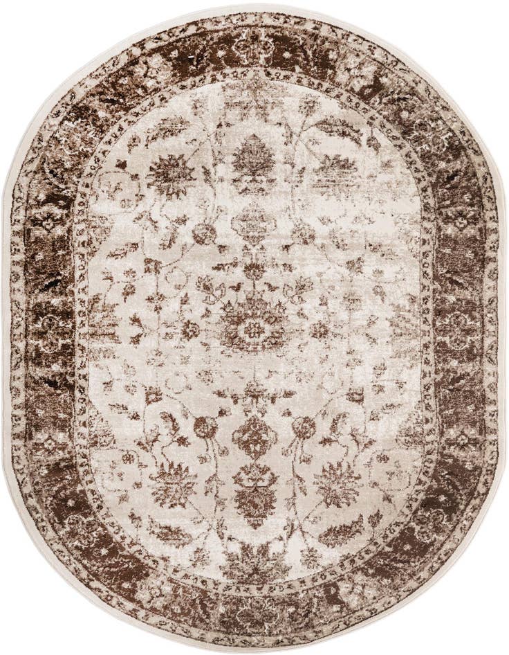 Detail image of 5' 3 x 8' Himalaya Oval Rug