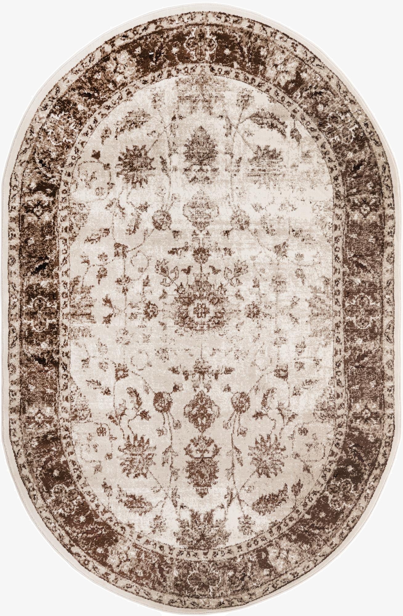 5' 3 x 8' Himalaya Oval Rug
