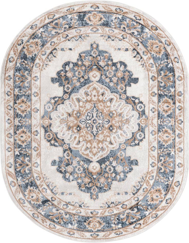 Detail image of 4' x 6' Oxford Oval Rug
