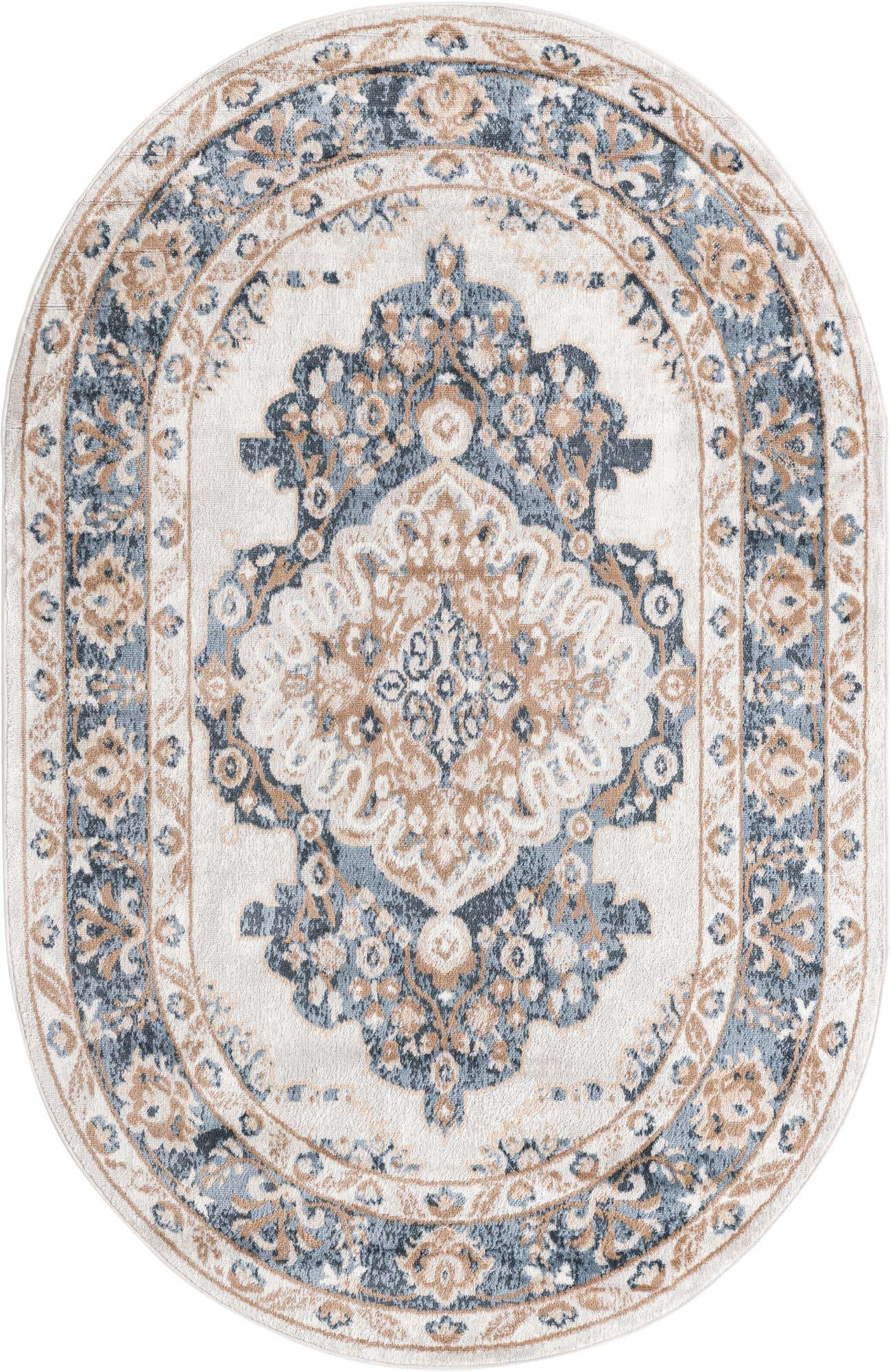 4' x 6' Oxford Oval Rug