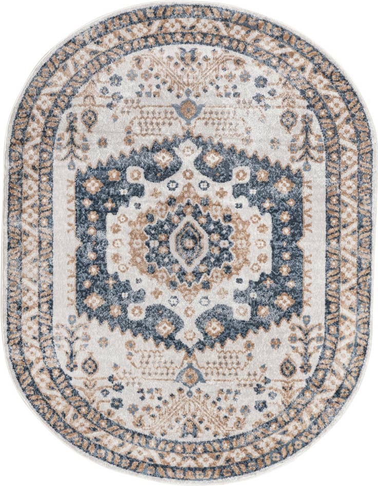Detail image of 5' x 8' Oxford Oval Rug