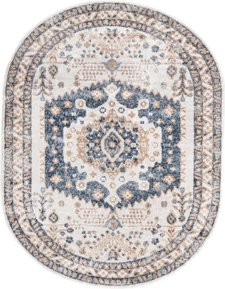 Detail image of 4' x 6' Oxford Oval Rug