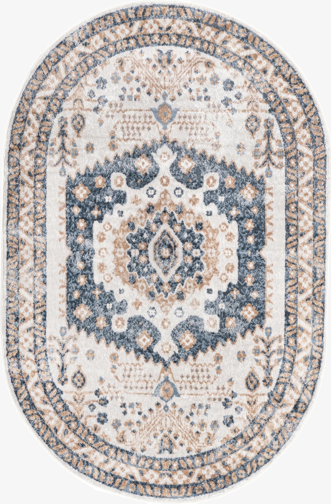 Primary image 4' x 6' Oxford Oval Rug